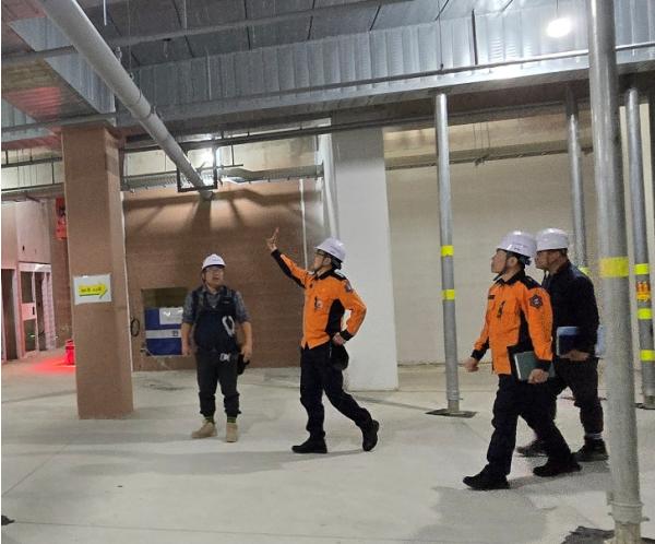 남양주소방서, 대형 공사장 찾아 현장 중심 화재 안전지도 실시 기사 이미지