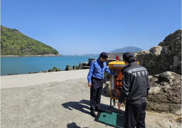 완도해경, 봄 행락철 연안사고 예방을 위한 현장 점검 실시