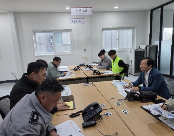 충남자치경찰위원회 태안국제원예치유박람회 ‘안전·교통’ 현장 점검