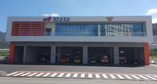 울산 북부소방서 항공기 사고 대비 울산공항 긴급구조종합훈련 실시